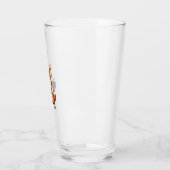 Verre Illustration vectorielle d'un dessin animé de corg (Gauche)