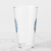 Verre Image Personnaliser | Bac à pintes de 473 ml (Gauche)