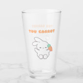 Verre Impossible d'être sérieux Carrot Edition - Bunny P (Devant)