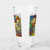 Verre Impression d'art lumineuse de célébration de Pouri (Gauche)