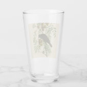 Verre Impression d'oiseau Grackle Violet d'Audubon Botan (Dos)