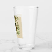 Verre Impression d'oiseau Grackle Violet d'Audubon Botan (Gauche)