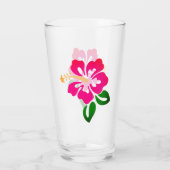 Verre Impression hawaïenne (Dos)