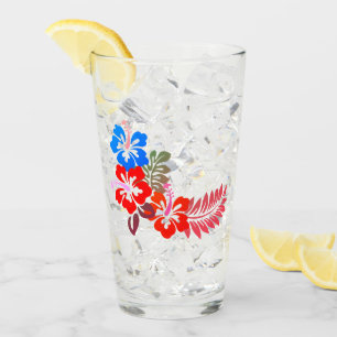 Verre Impression hawaïenne