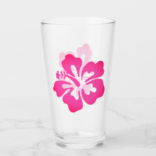 Verre Impression hawaïenne (Devant)