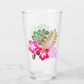 Verre Impression hawaïenne (Dos)