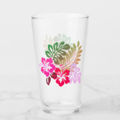 Verre Impression hawaïenne (Devant)