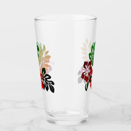 Verre Impression hawaïenne (Gauche)