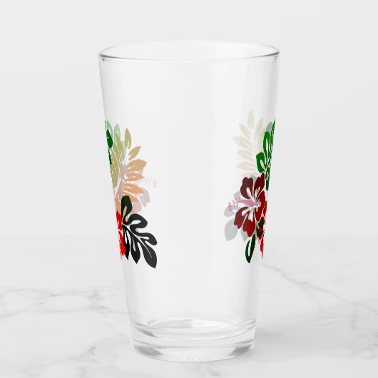 Verre Impression hawaïenne (Droite)