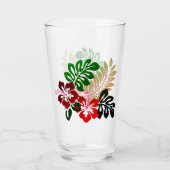 Verre Impression hawaïenne (Devant)