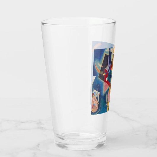 Verre improvisation kandinsky (Droite)