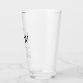 Verre In Love Memory Memorial Modern Citation Foliage (Gauche)