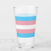 Verre Indicateur de fierté transgenre (Dos)