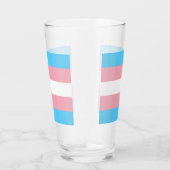 Verre Indicateur de fierté transgenre (Droite)
