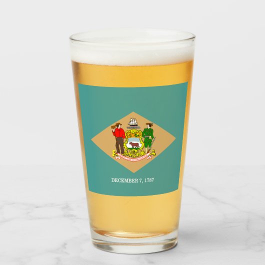 Verre Indicateur du Delaware (Devant (rempli))