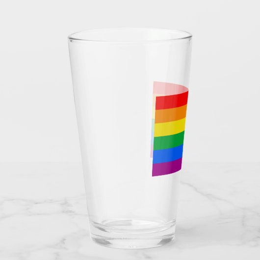 Verre Indicateur Gay pride traditionnel (Droite)