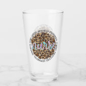 Verre "Infirmière" et traits inspirants - Empreinte de l (Dos)