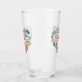 Verre Infirmière Infirmière Outil Coeur (Gauche)