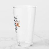 Verre Infirmière néonatale amusante Appréciation stupéfi (Gauche)