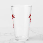 Verre Infirmière ou médecin Caducée (Gauche)