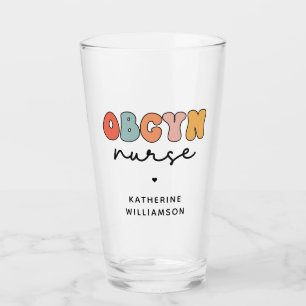 Verre Infirmière Retro OBGYN personnalisée