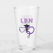 Verre Infirmières LPN Stethoscope (Dos)