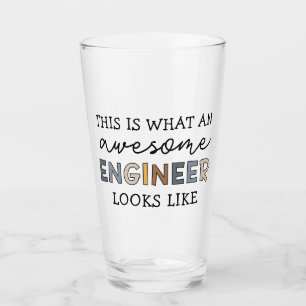 Verre Ingénieur Drôle génial ingénieur Ingénierie