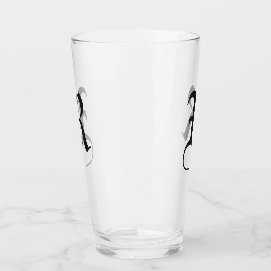 Verre Initiale personnalisée (Gauche)