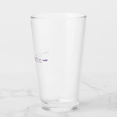 Verre Insérer un devis inspirant ici - violet (Gauche)