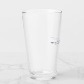 Verre Insérer un devis inspirant ici - violet (Droite)