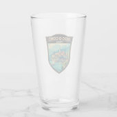 Verre Insigne d'art de voyage Lago di Como Italia (Dos)