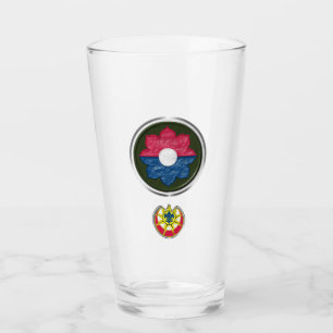 Verre Insigne de la 9e division d'infanterie