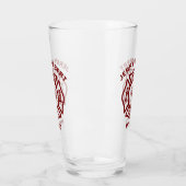 Verre Insigne de pompier du service d'incendie (Gauche)