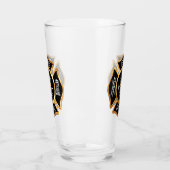 Verre Insigne de pompier du service d'incendie d'or (Gauche)