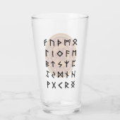 Verre Insigne et runes de Viking (Dos)