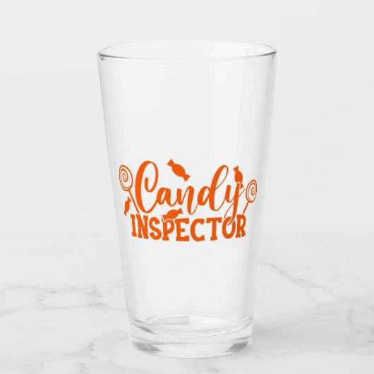 Verre Inspecteur Halloween Candy (Devant)