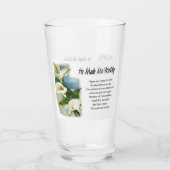 Verre Inspirationnel Il M'A Fait Digne (Dos)