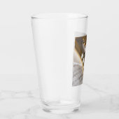 Verre Instrument en laiton de trompette et de feuille de (Droite)