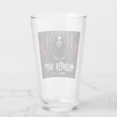 Verre Invitation de fête d'Halloween – Invitation gothiq (Dos)