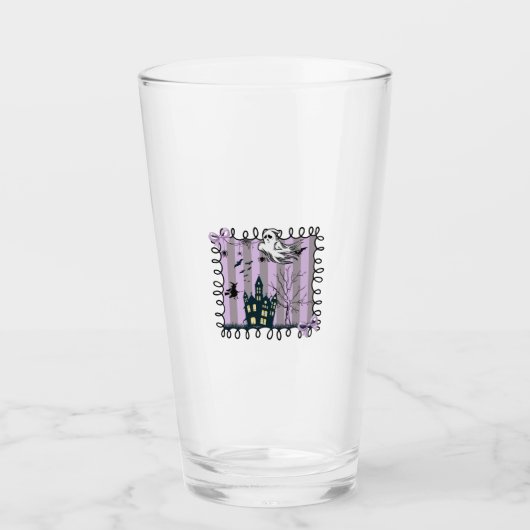 Verre Iridescent Coquette Halloween (Devant)
