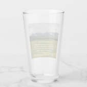 Verre Irish Blessing Green Valley Photo (Dos)