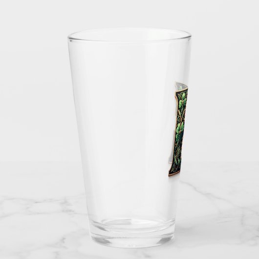 Verre Irish E Monogram pint glass (Droite)
