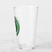 Verre Irish shamrock (Gauche)