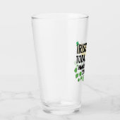 Verre Irish Today Hungover Tomorrow St. Patrick's Day (Droite)