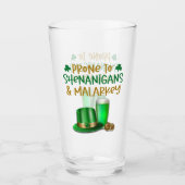 Verre Irlandais Prone to Shenanigans (Devant)