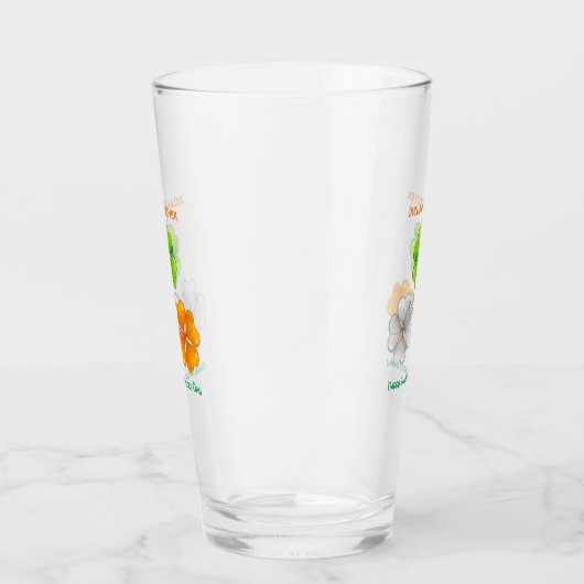Verre Irlande Un Shamrock toujours chanceux (Droite)