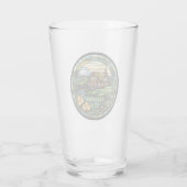 Verre Irlande Verte Beau Souvenir (Dos)