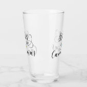 Verre Islas Canarias, Îles Canaries Drapeau Coeur (Gauche)