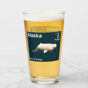Verre Ivory Beluga - Alaska Postage