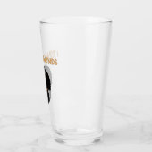 VERRE J'ADORE LES DACHSHUNES (Gauche)